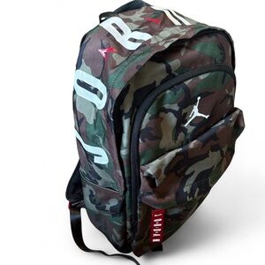 Nike Jordan Air Patrol Camo School Backpack With Laptop Sleeve